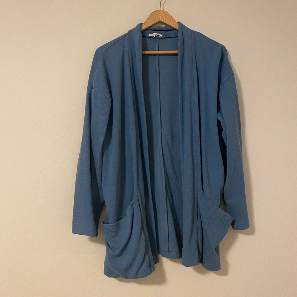 Eileen fisher blue cardigan